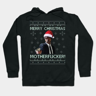 Samuel L Jackson Merry Christmas Motherfucker Pulp Fiction Hoodie